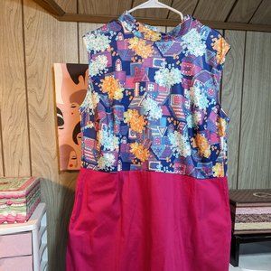 Adorable Smak Parlour Mod Psychedelic Mini--Plus Sized